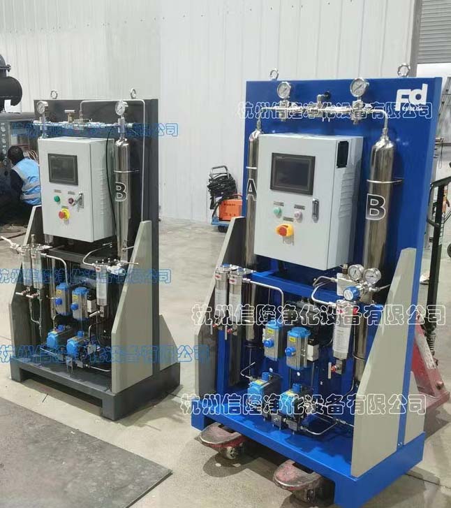 FD高壓氣體干燥機應用北京某航天系統